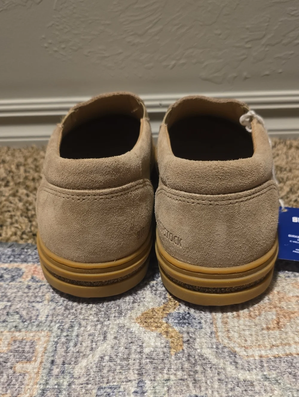 Men's BIRKENSTOCK Oswego Suede Leather Sneakers 41 (8)
